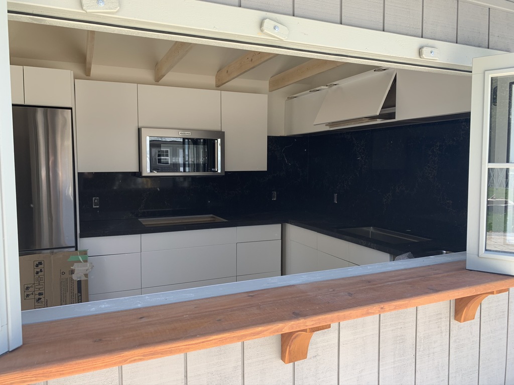 Kitchen renovation detail
