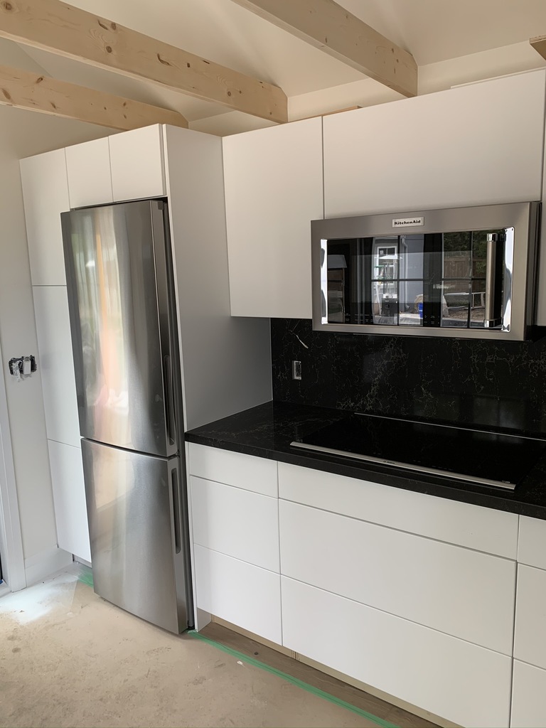 Kitchen renovation detail